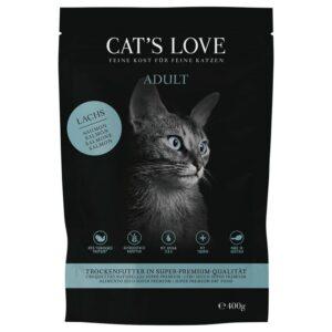 Opakowanie karmy Cat’s Love Adult z łososiem dla kota