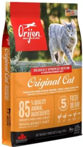 Opakowanie karmy Orijen Original Cat